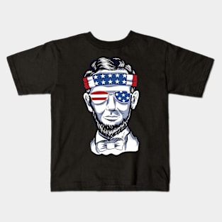 Awesome American Abraham Lincoln Kids T-Shirt